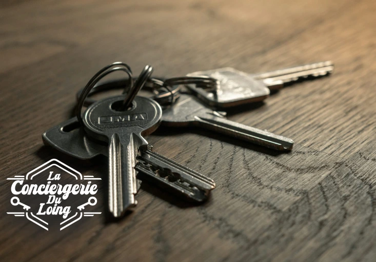 Clé sur table